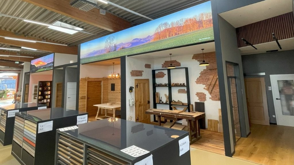 Bodenausstellung - Holzland Disam